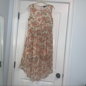 Floral High Low Forever21 Dress